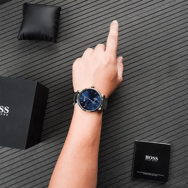 Hugo Boss Oxygen Multifunction Blue Dial Men’s Watch- 1513597